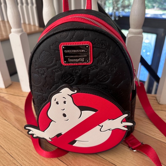 Ghostbusters Logo Glow-In-The-Dark Mini Backpack - Picture 1 of 5